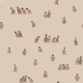 Penguins Brazilian Sand - Family Fabrics B.V.