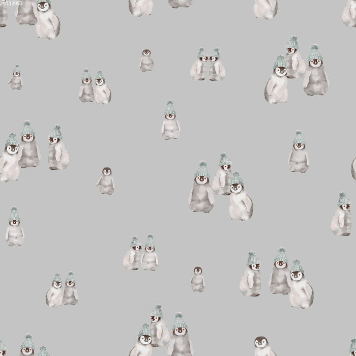 Penguins Hat Green - Family Fabrics B.V.