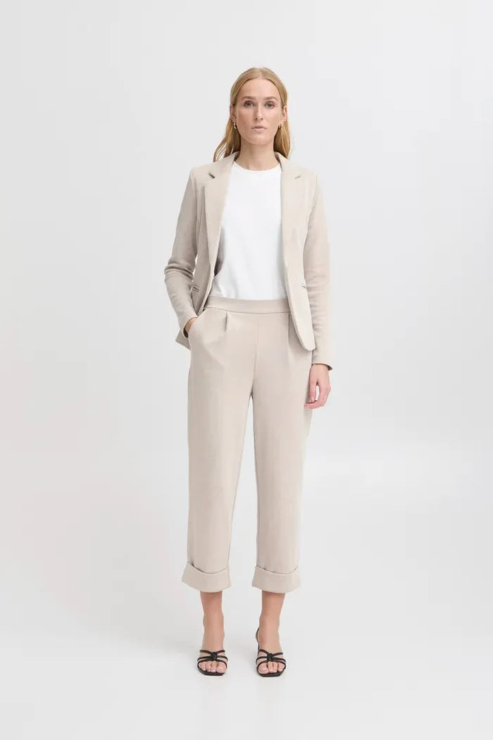 Penny Cropped Pants (Simply Taupe)