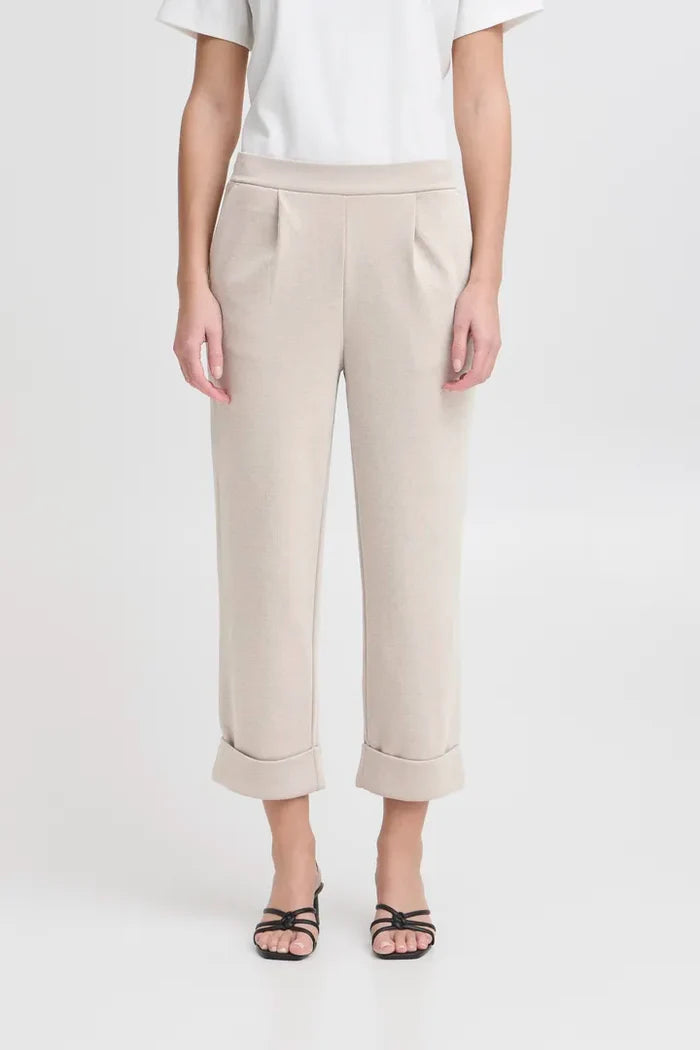 Penny Cropped Pants (Simply Taupe)