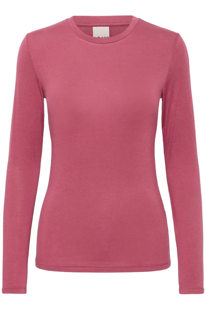 Philomena Long sleeve Top (Maroon)