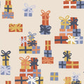 Piles of Presents Ivory - Family Fabrics B.V.