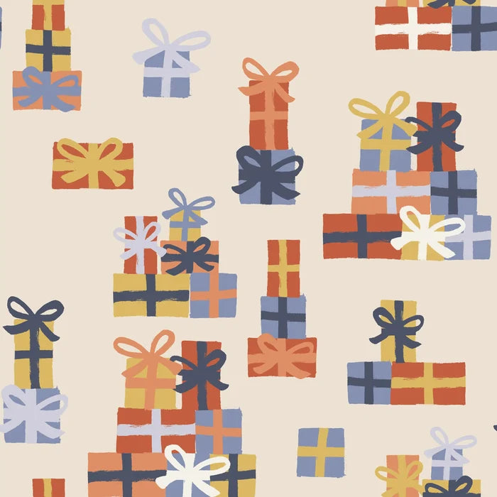 Piles of Presents Ivory - Family Fabrics B.V.