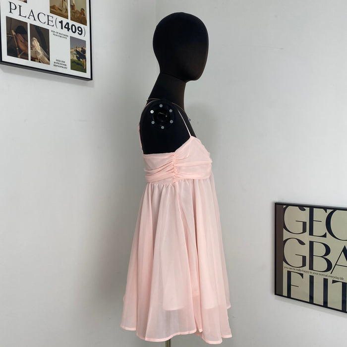 Pink Tulle Vacation Sundress