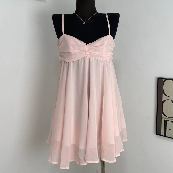 Pink Tulle Vacation Sundress