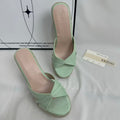 Platform Peep-Toe Sandals
