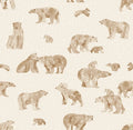 Polar Bear Snow Almond - Family Fabrics B.V.