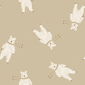 Polar Bears Pistache - Family Fabrics B.V.