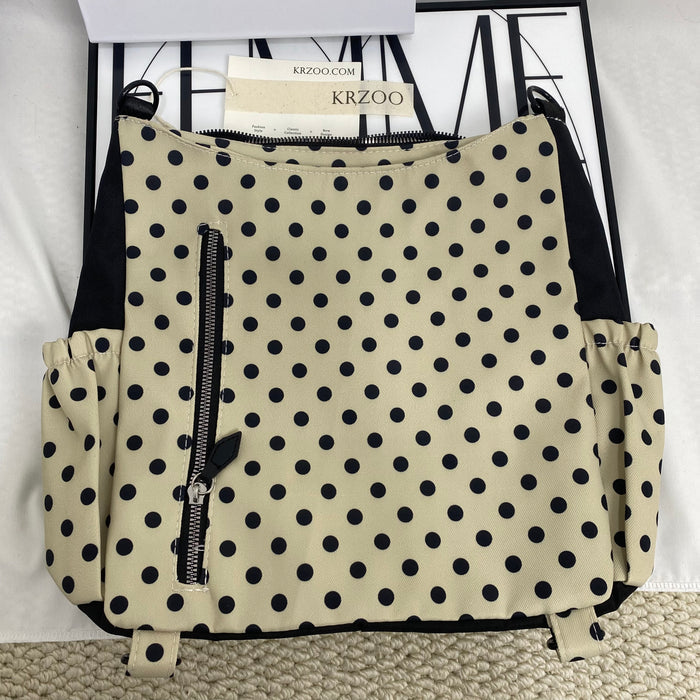 Polka Dot Wing Tote Bag