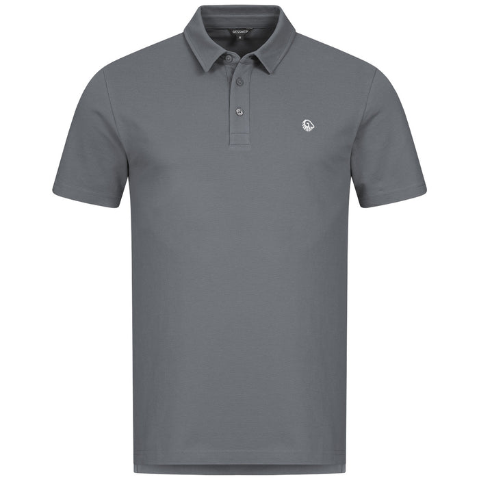 Giesswein Organic Cotton Polo M - grey 017