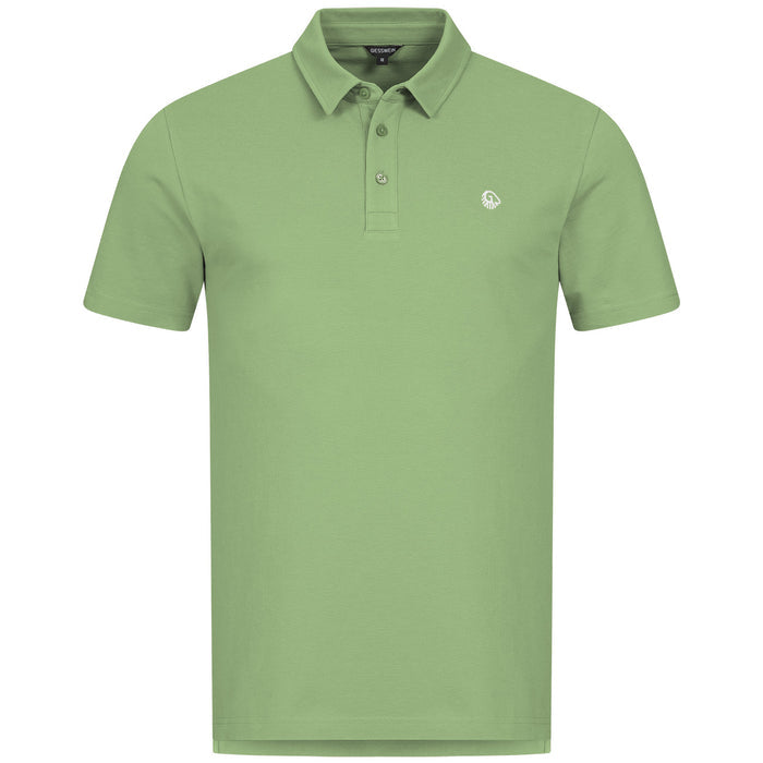 Giesswein Organic Cotton Polo M - hay green 405