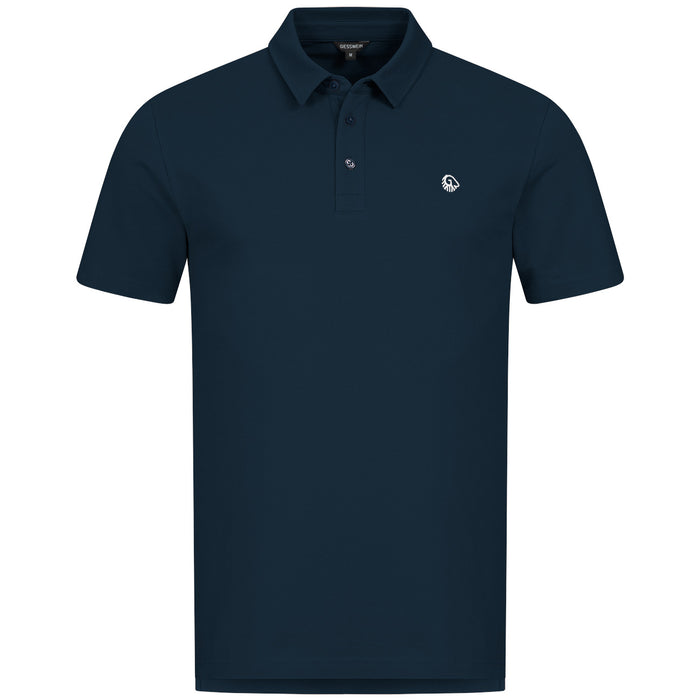Giesswein Organic Cotton Polo M - ocean blue 540