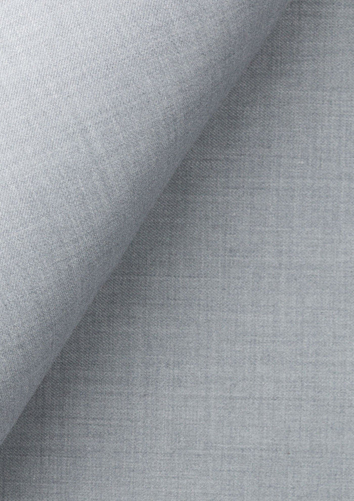 Powder Grey Twill Vest - SARTORO