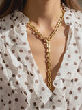 Power Move Necklace in Gold