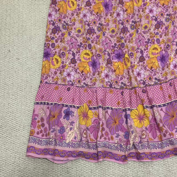 Printed Flared Casual Skirt