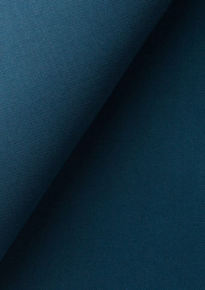 Prussian Teal Twill Vest - SARTORO