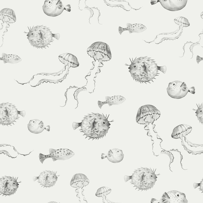 Pufferfish Grey - Family Fabrics B.V.