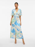 Ravenna V-Neck Ankle Dress (Birch/Kuo)