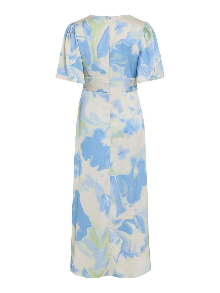 Ravenna V-Neck Ankle Dress (Birch/Kuo)