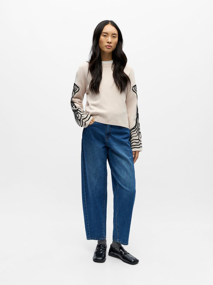 Reagan Knit Jumper (Silver Grey)