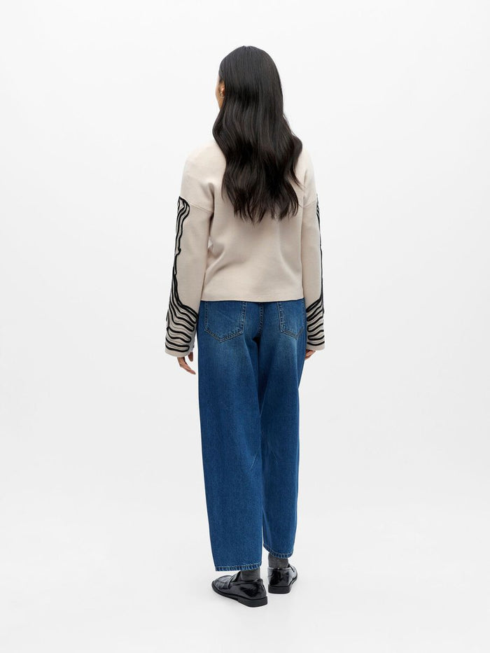 Reagan Knit Jumper (Silver Grey)
