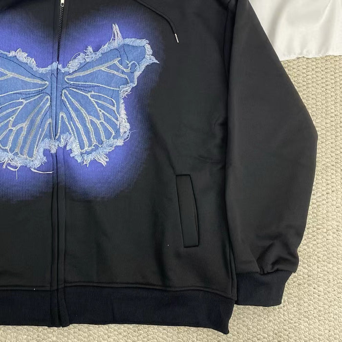 Retro Butterfly Sweatshirt