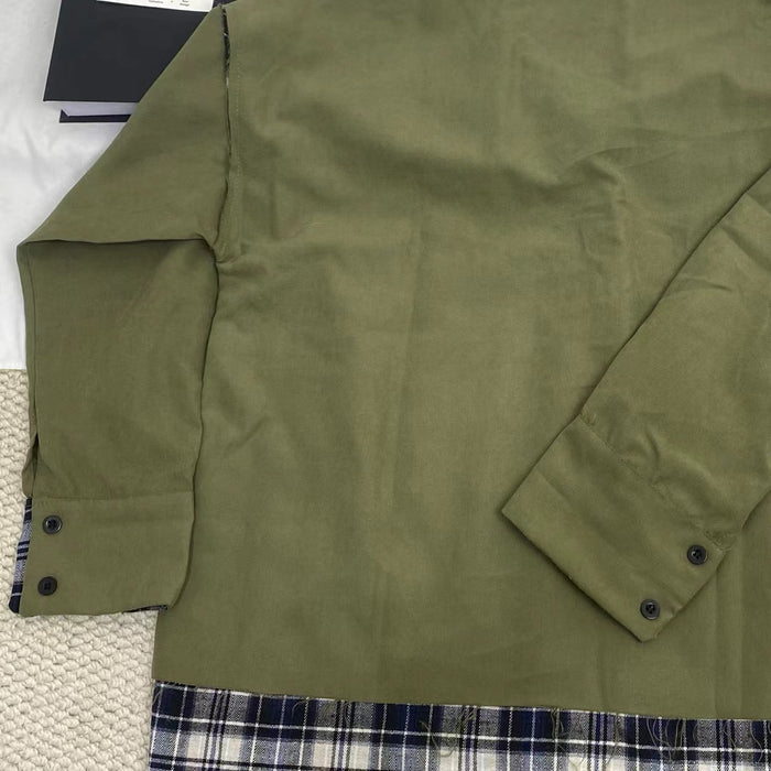 Retro Checkered Work Jacket