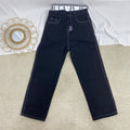 Retro Embroidered Jeans