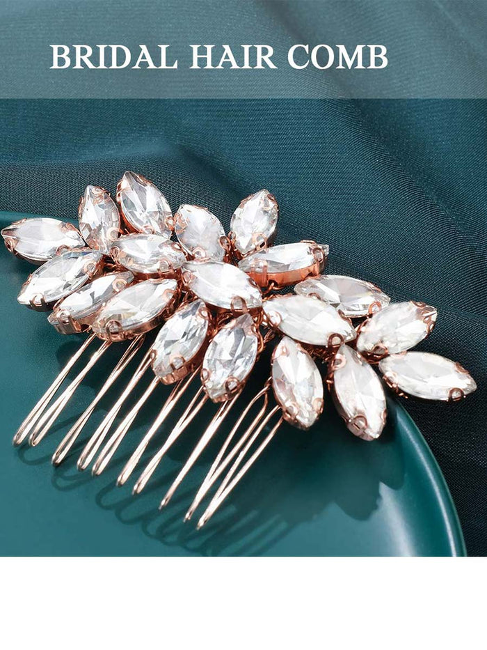 Rhinestone Women's Prom Hair Comb