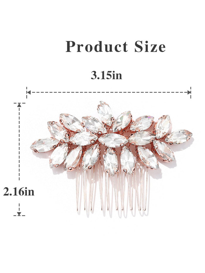 Rhinestone Women's Prom Hair Comb