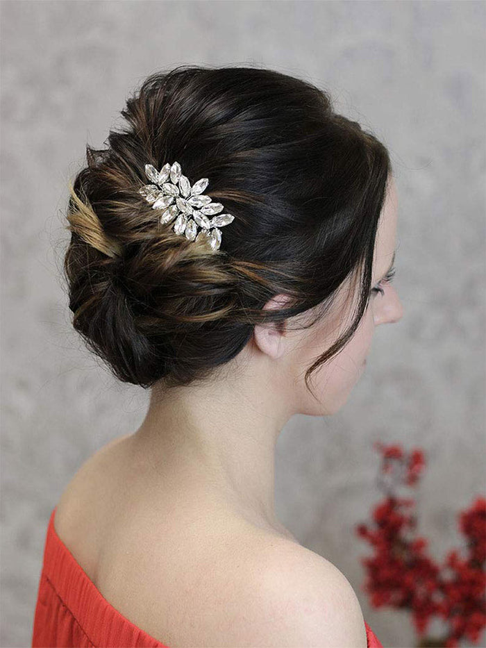 Rhinestone Women's Prom Hair Comb
