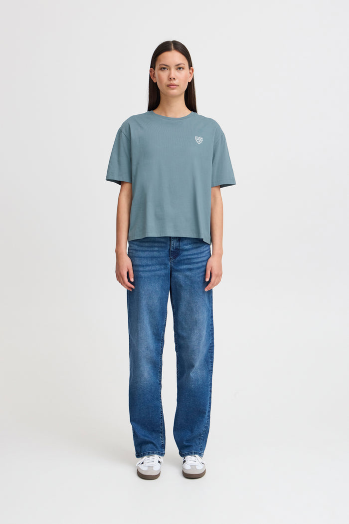 Riana T-Shirt (Blue Mirage)