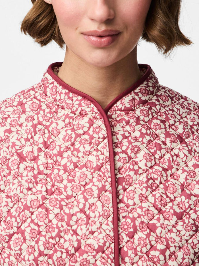 Ricki Quilted Jacket (Slate Rose)