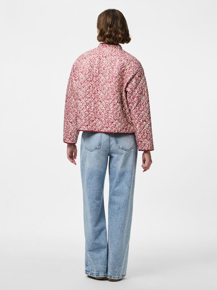 Ricki Quilted Jacket (Slate Rose)