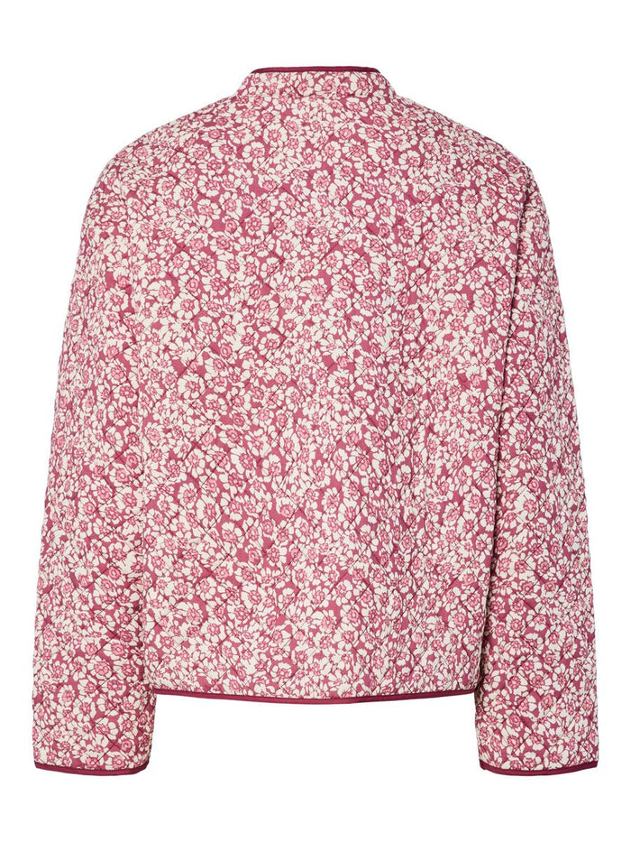 Ricki Quilted Jacket (Slate Rose)
