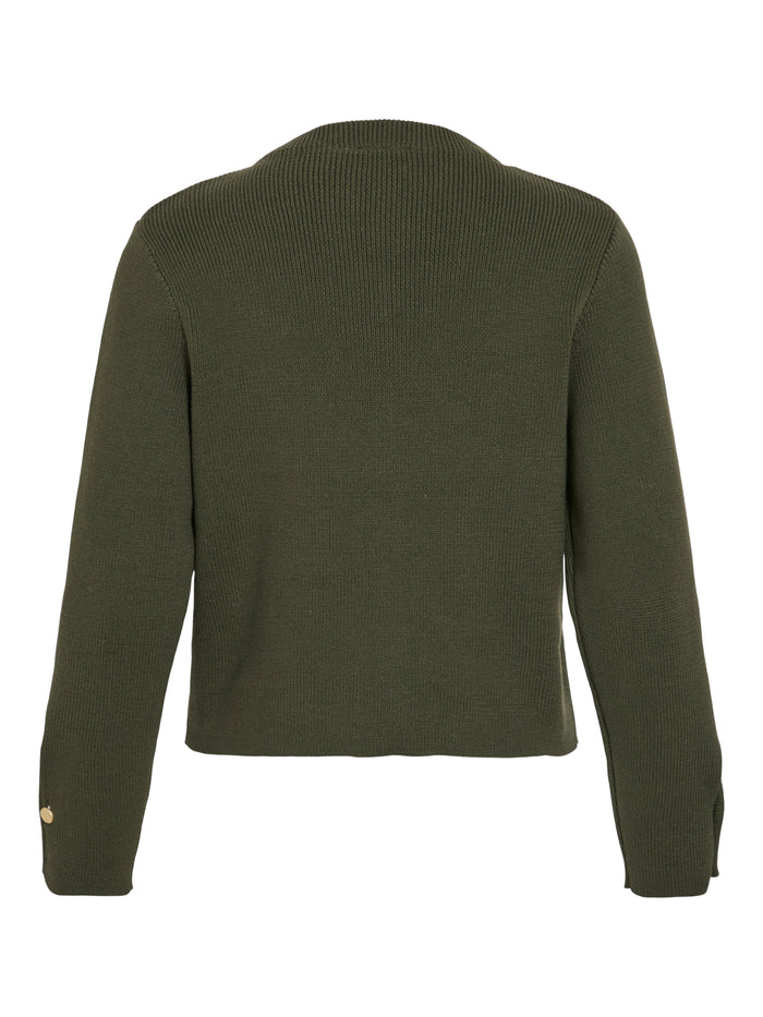 Risa Knit Cardigan (Deep Depths)