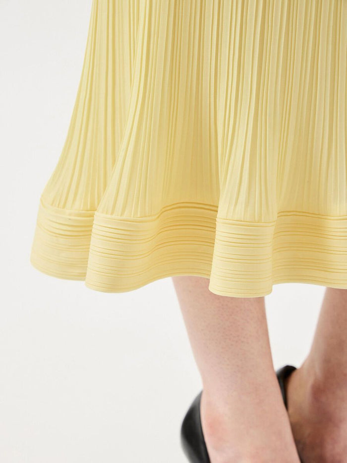 Riva Midi Skirt (French Vanilla)