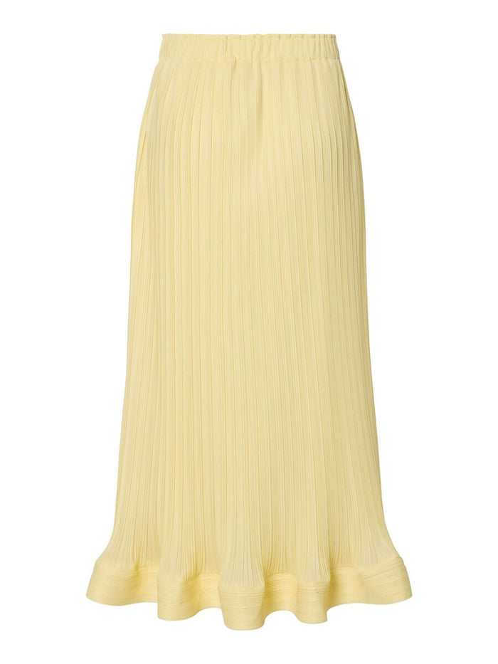 Riva Midi Skirt (French Vanilla)