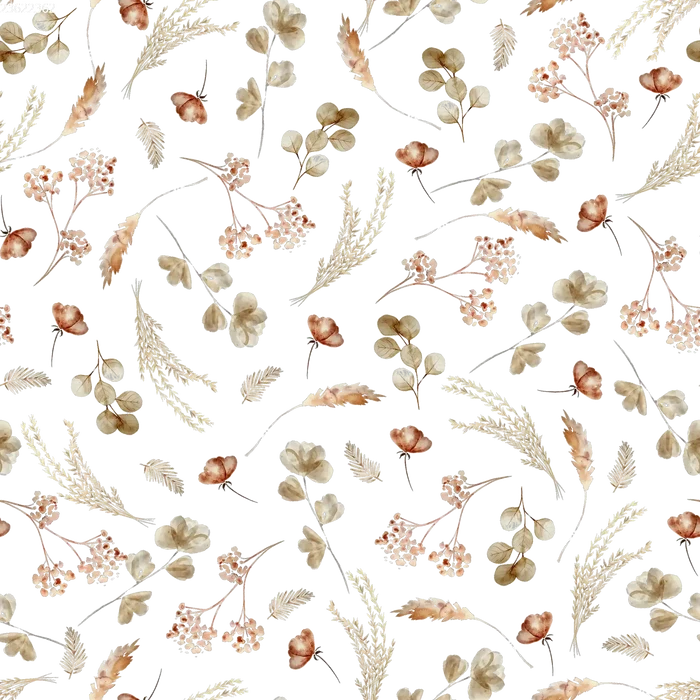 Romantic Dried Flowers - Family Fabrics B.V.