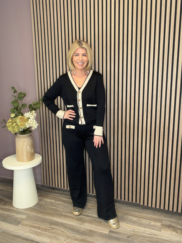 Rosa Co-Ord (Black)