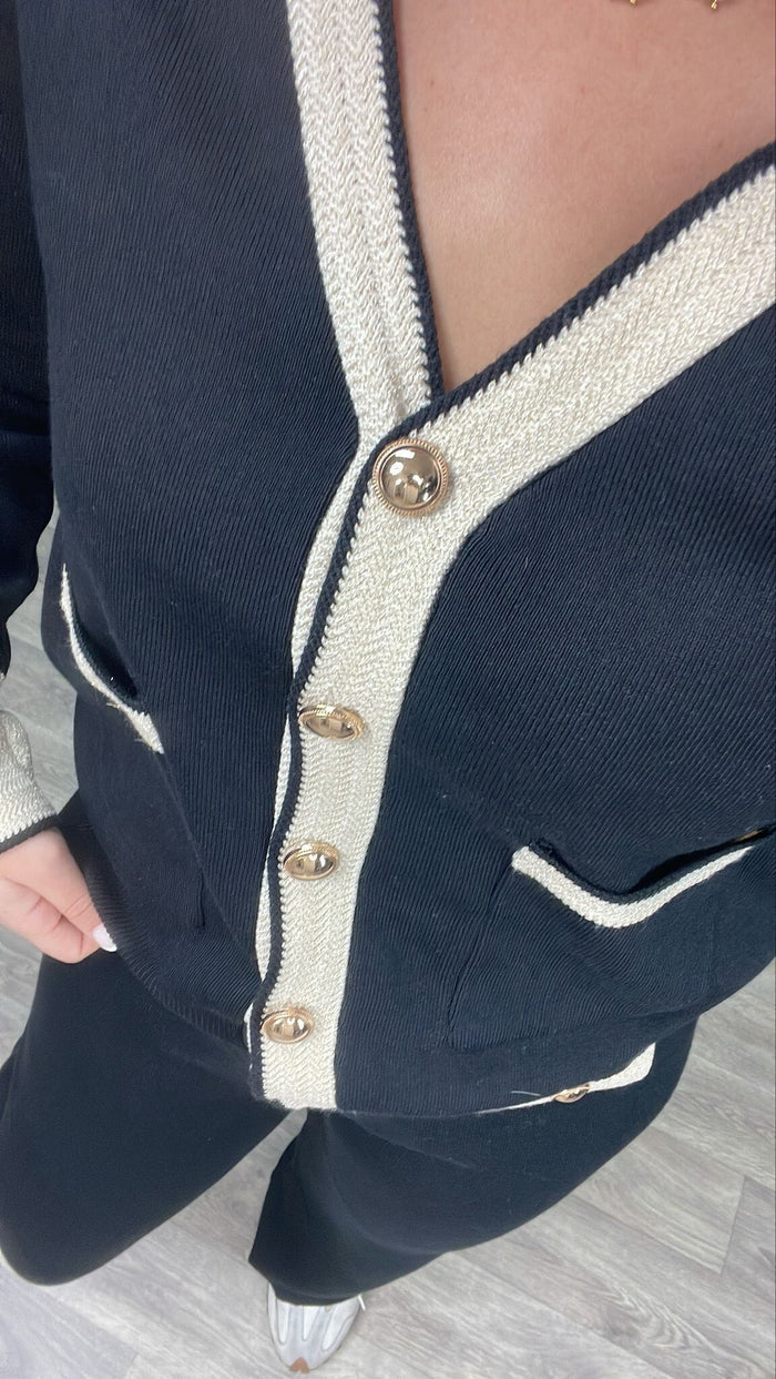 Rosa Co-Ord (Black)