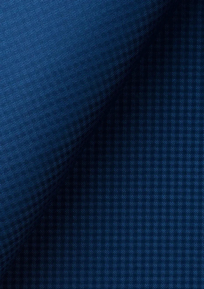 Royal Blue Microcheck Pants