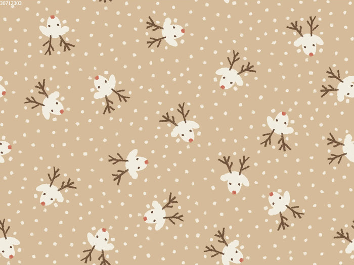 Rudolph Small Toffee - Family Fabrics B.V.