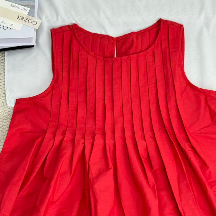 Ruffled slim-fitting loose-back bodice shirt