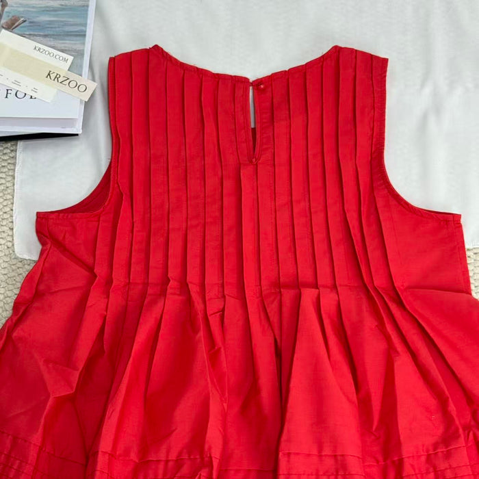 Ruffled slim-fitting loose-back bodice shirt