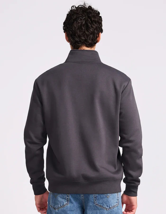 Russell Athletic Brooklyn Quarter Zip (Steel)