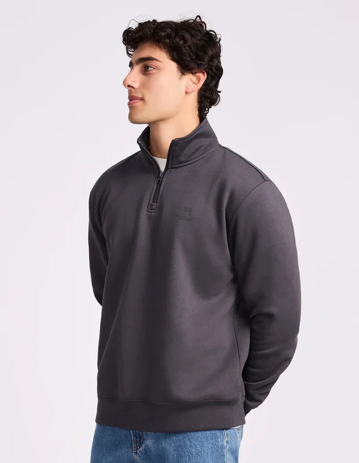 Russell Athletic Brooklyn Quarter Zip (Steel)