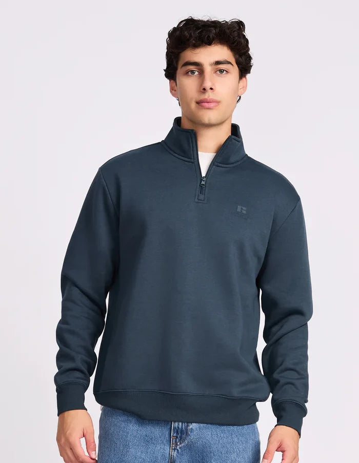 Russell Athletic Brooklyn YN Quarter Zip (Deep Teal)