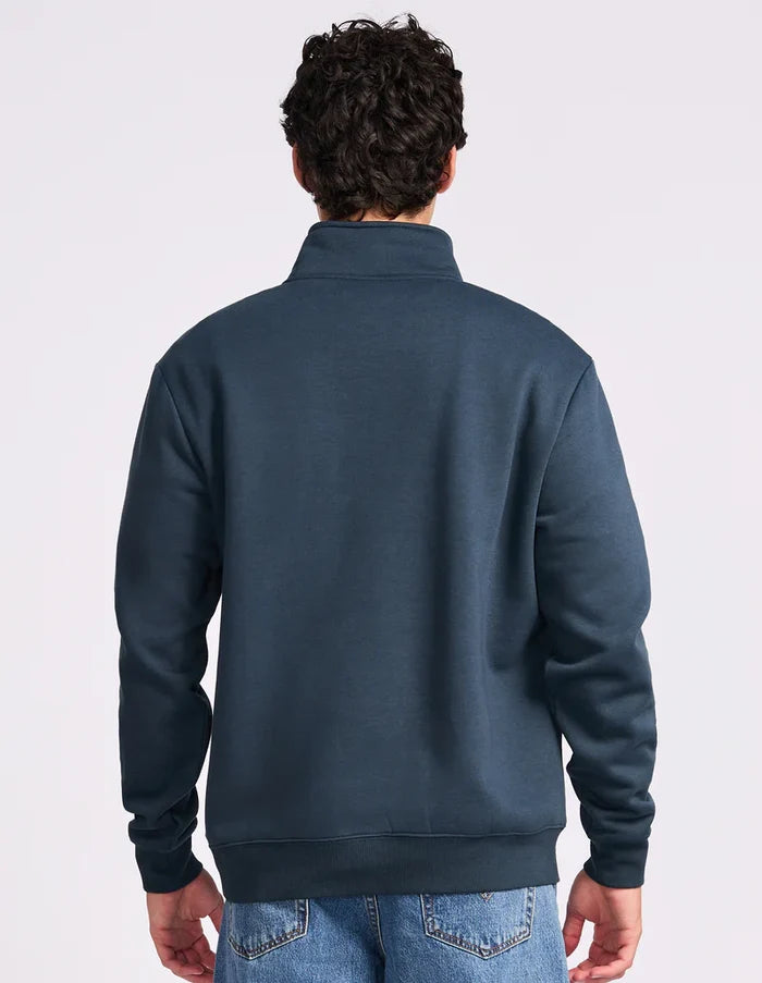 Russell Athletic Brooklyn YN Quarter Zip (Deep Teal)