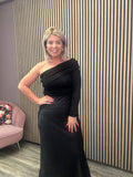 Sadie Off Shoulder Top (Black)